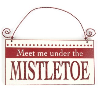 Mistletoe Sign