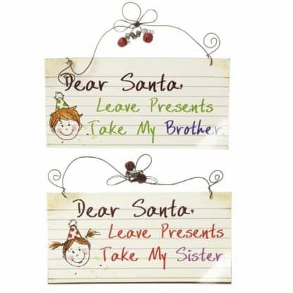 Brother/sister sign