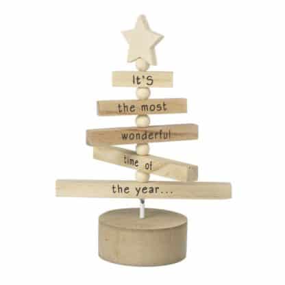 Wooden Christmas Tree decoration
