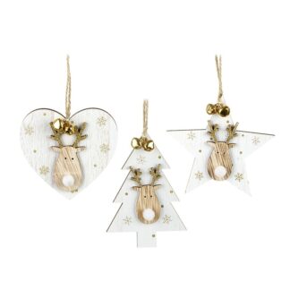 Heart, tree or star decoration