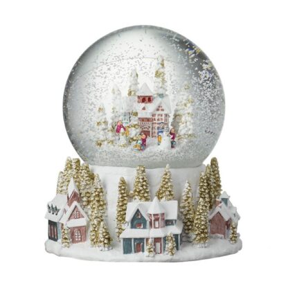 Snowy townscape Snowglobe
