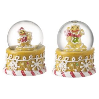 Gingerbread People Snowglobe
