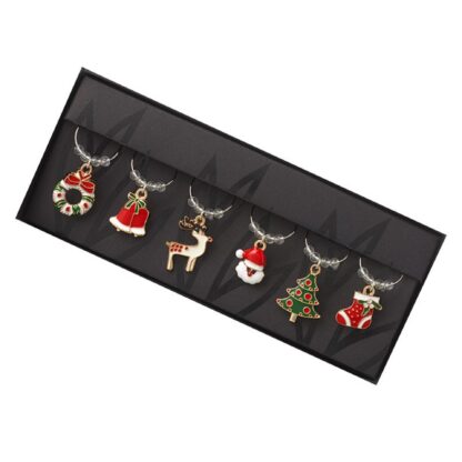 Christmas Charm Set for Glasses