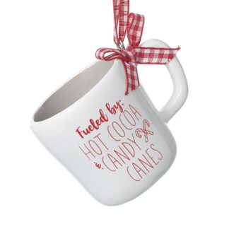 Hot Cocoa Candy Canes Mini Mug