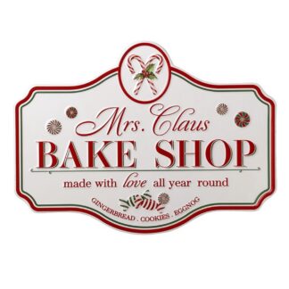 Mrs Claus Bake Shop Sign