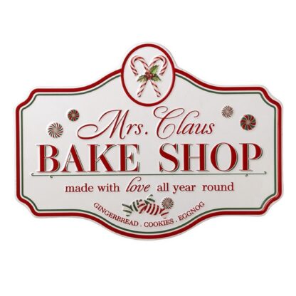 Mrs Claus Bake Shop Sign