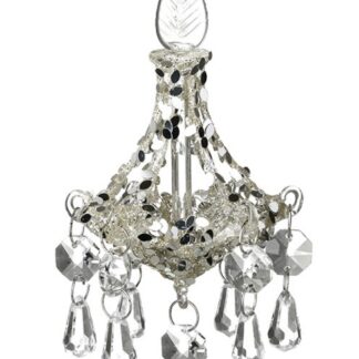 Hanging Glass Chandelier Christmas tree decoration